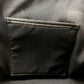 SAINT LAURENT PARIS 435988 Skull Print Backpack Canvas Women's Black/White