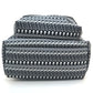 SAINT LAURENT PARIS 435988 Skull Print Backpack Canvas Women's Black/White