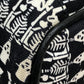 SAINT LAURENT PARIS 435988 Skull Print Backpack Canvas Women's Black/White
