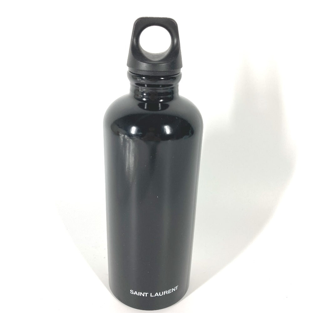 SAINT LAURENT PARIS x SIGG collaboration water bottle, cup, tableware, interior, water bottle, tumbler, metal, women's, black