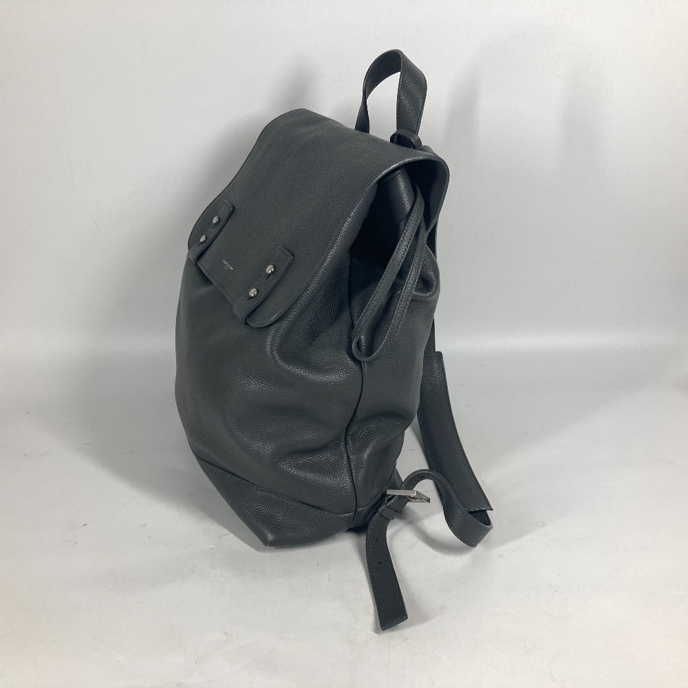 SAINT LAURENT PARIS 480585 サック ド ジュール バックパック カバン リュックサック レザー メンズ グレー