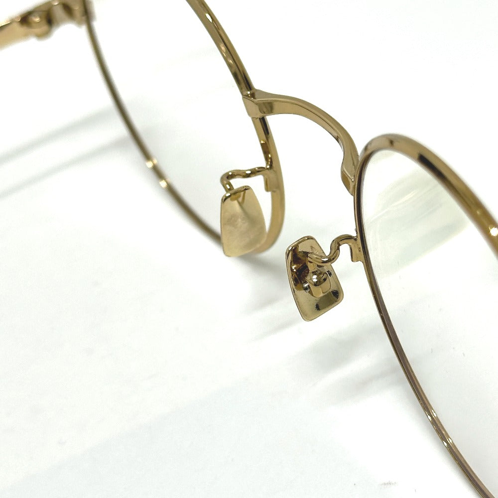 SAINT LAURENT PARIS SL 136 ZERO 伊達メガネ 眼鏡 メタル レディース ゴールド - brandshop-reference