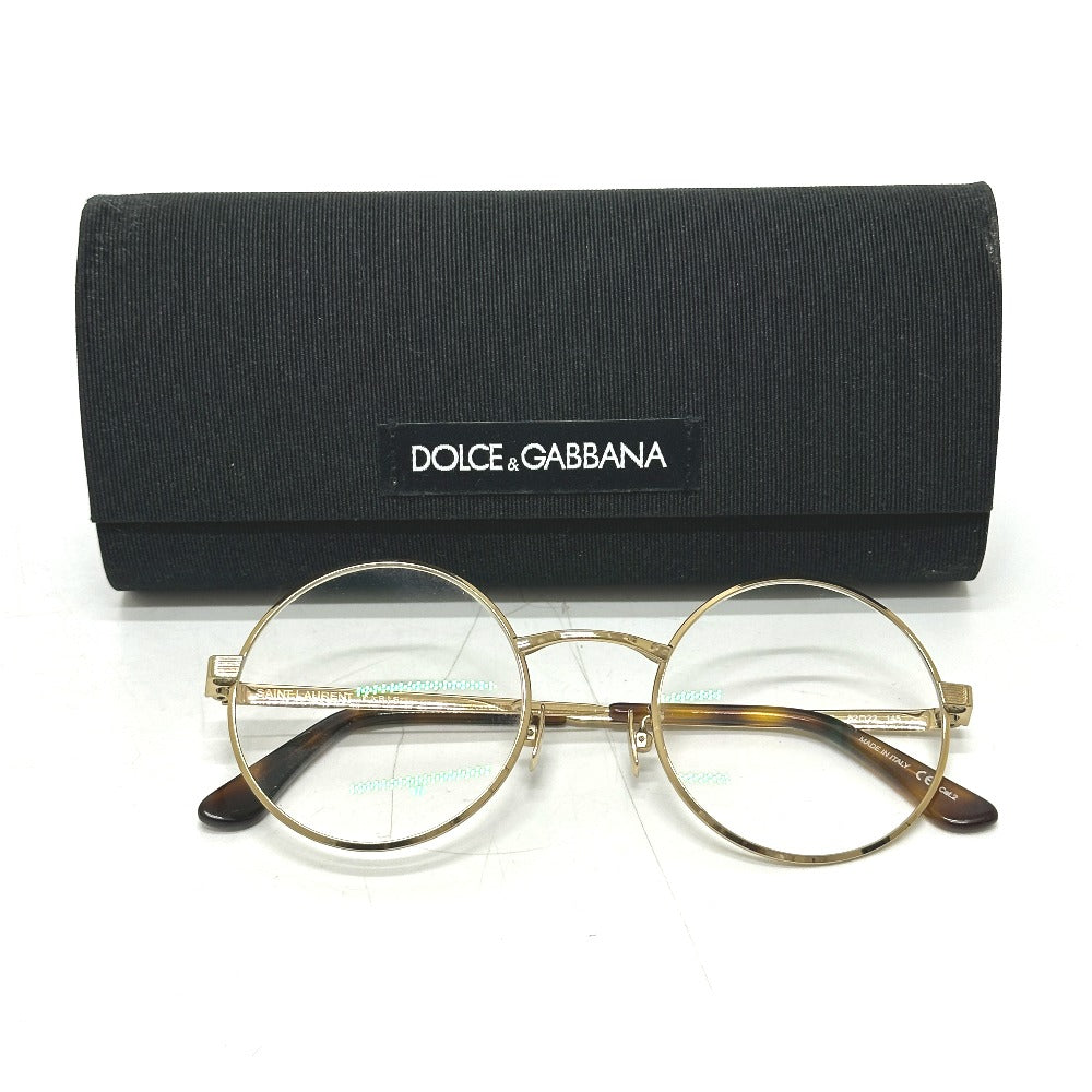 SAINT LAURENT PARIS SL 136 ZERO 伊達メガネ 眼鏡 メタル レディース ゴールド - brandshop-reference