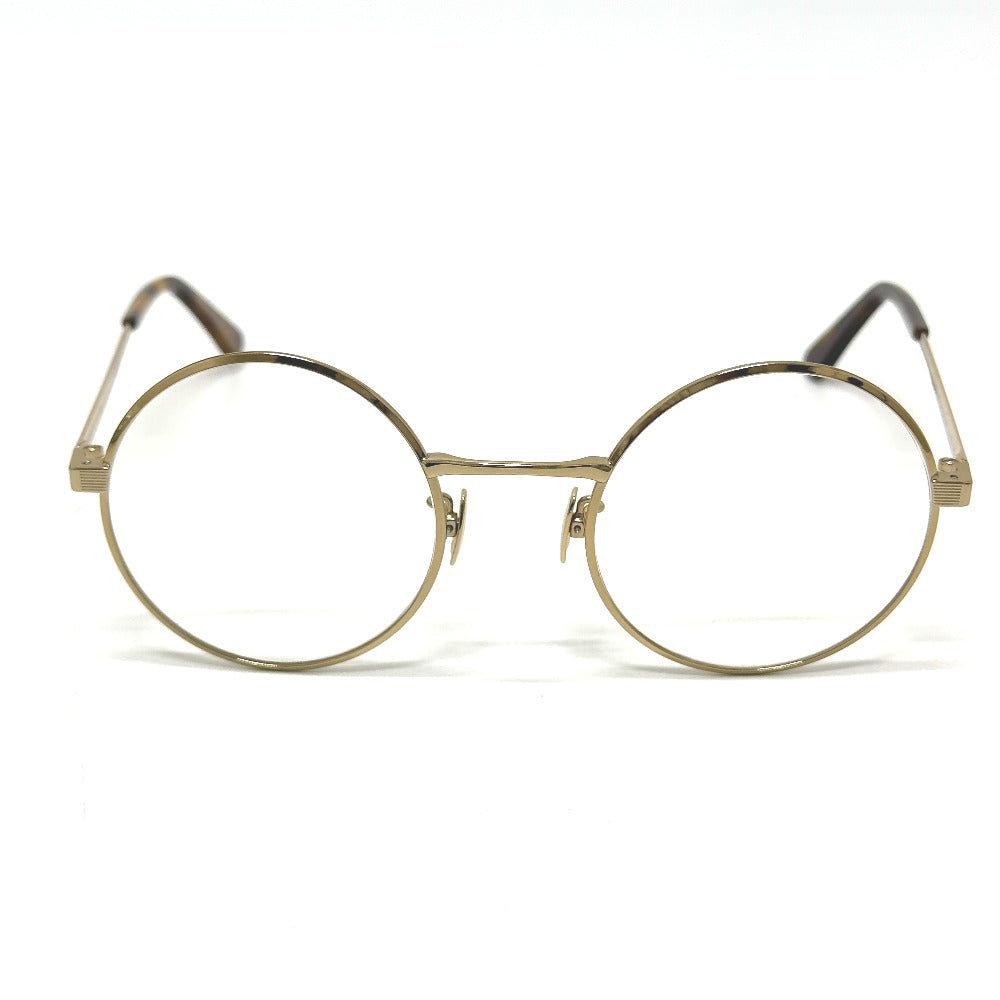SAINT LAURENT PARIS SL 136 ZERO 伊達メガネ 眼鏡 メタル レディース ゴールド - brandshop-reference