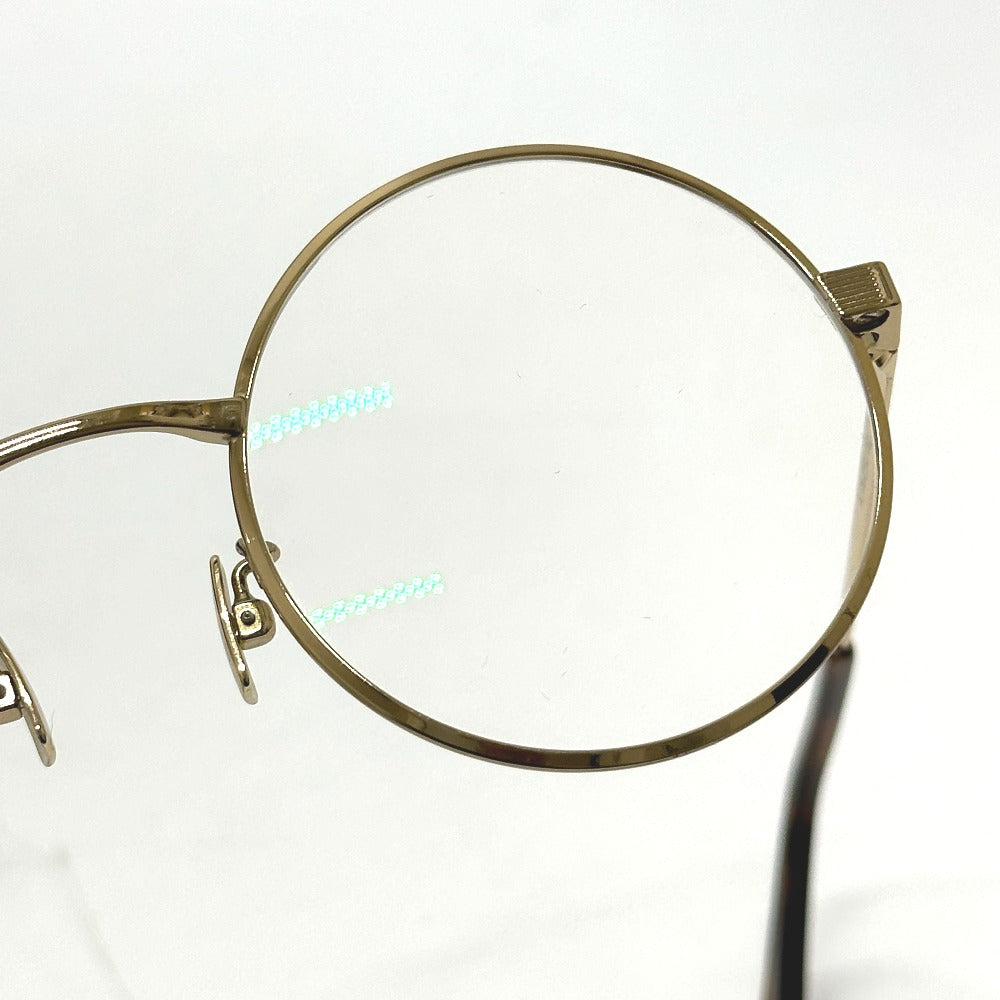 SAINT LAURENT PARIS SL 136 ZERO 伊達メガネ 眼鏡 メタル レディース ゴールド - brandshop-reference