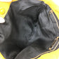 LOEWE Logo Anag Lamb Handbag, vertical, flat Tote Bag Leather yellow Used