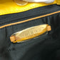 LOEWE Logo Anag Lamb Handbag, vertical, flat Tote Bag Leather yellow Used