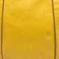 LOEWE Logo Anag Lamb Handbag, vertical, flat Tote Bag Leather yellow Used
