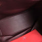 LOEWE Logo Leo Bag Shoulder Bag Handbag Tote Bag Suede Women's Red
