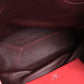 LOEWE Logo Leo Bag Shoulder Bag Handbag Tote Bag Suede Women's Red