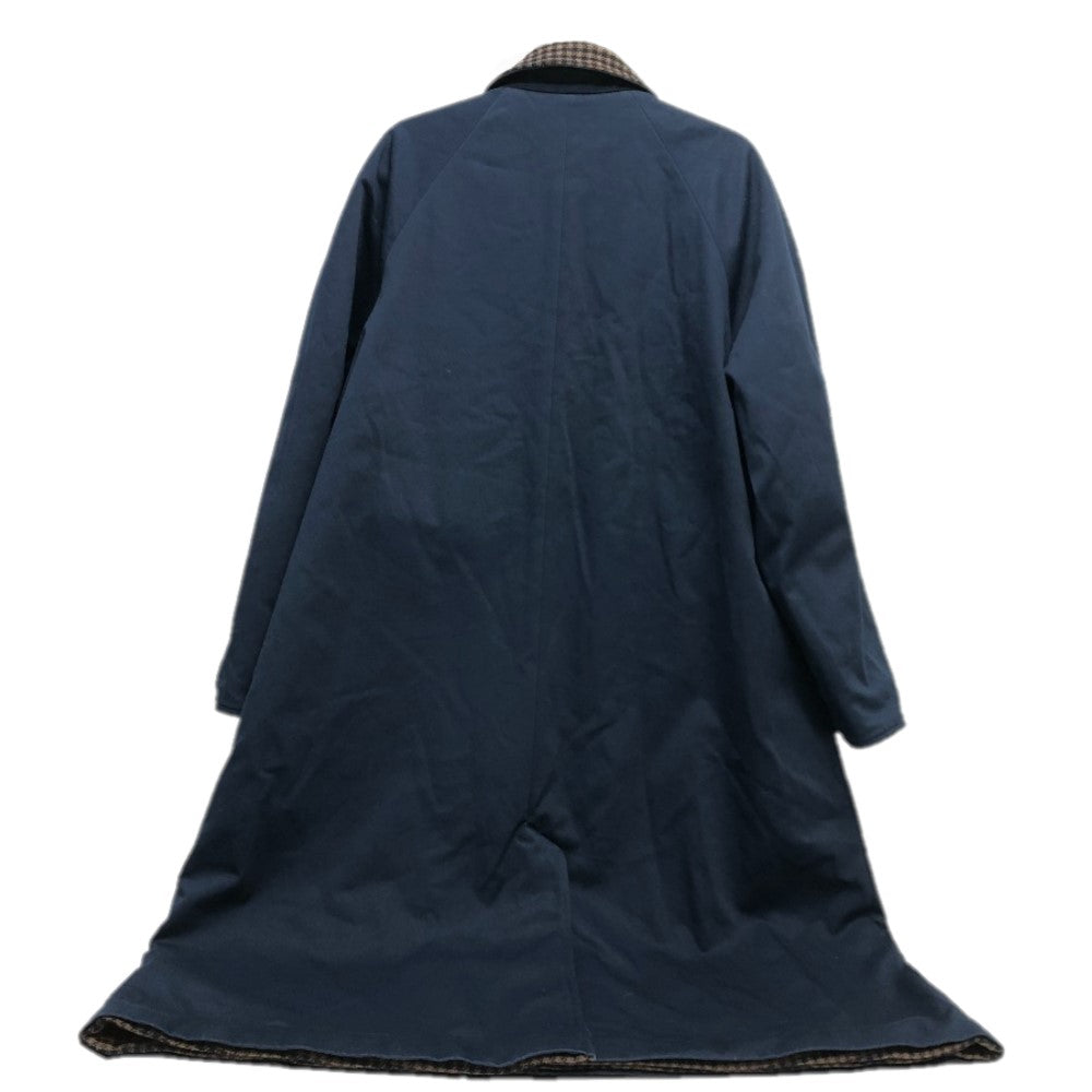 LOEWE H526Y01W37 リバーシブル チェック柄 コート アウター  ロングコート ウール メンズ ブラウン - brandshop-reference