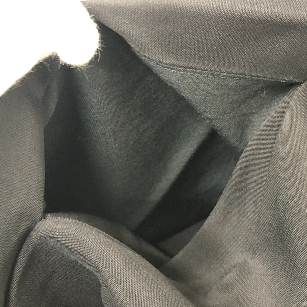 LOEWE S359Y09XG5 トラペーズ ショートドレス アパレル ノースリーブ ひざ丈 ポケット付き ワンピース レーヨン レディース ブラック