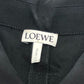 LOEWE S359Y09XG5 トラペーズ ショートドレス アパレル ノースリーブ ひざ丈 ポケット付き ワンピース レーヨン レディース ブラック