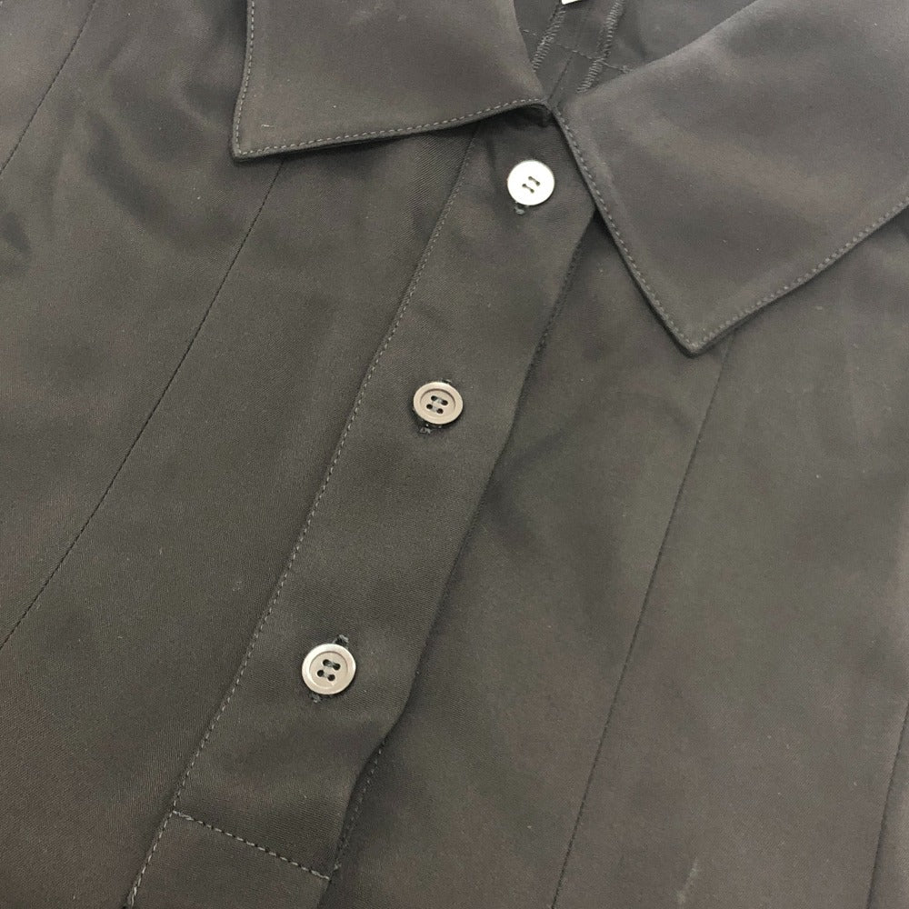 LOEWE S359Y09XG5 トラペーズ ショートドレス アパレル ノースリーブ ひざ丈 ポケット付き ワンピース レーヨン レディース ブラック