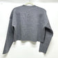 LOEWE S540Y14KBG Anagram Short-Length Apparel Sweater Wool Women's Gray
