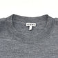 LOEWE S540Y14KBG Anagram Short-Length Apparel Sweater Wool Women's Gray