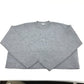 LOEWE S540Y14KBG Anagram Short-Length Apparel Sweater Wool Women's Gray