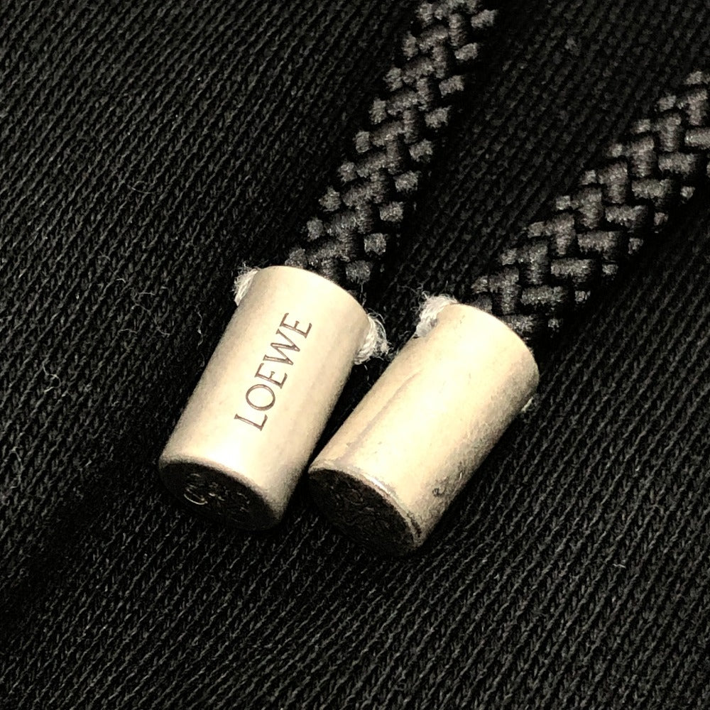 LOEWE S359Y25X45 プルオーバー アパレル トップス クロップド丈 ショート丈 フーディ パーカー コットン レディース ブラック