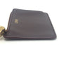 LOEWE Pebble Logo Card Case Fragment Case L-shaped Zipper Coin Case Leather Ladies Wine Red