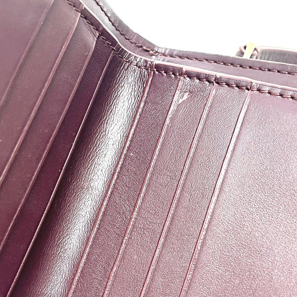 LOEWE C510Z41X01 パズル コンパクト ジップウォレット ミニ財布 二つ折り 財布 折りたたみ財布 2つ折り財布 レザー レディース マルチカラー