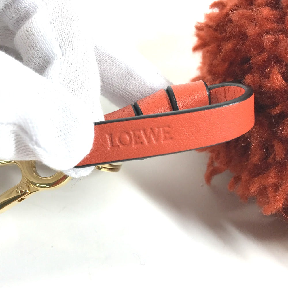 LOEWE ポンポンチャーム バッグチャーム キーホルダー ニット レディース - brandshop-reference