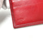 LOEWE アナグラム 財布 ウォレット コンパクトウォレット 2つ折り財布 レザー レディース レッド