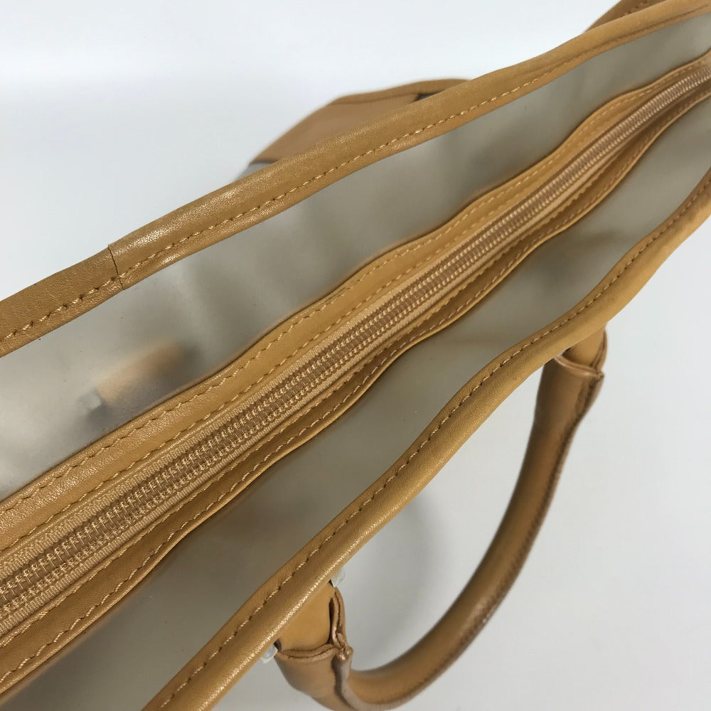 LOEWE 160周年限定 ミニボストンバッグ カバン アマソナ ロゴ ハンドバッグ ビニール/レザー レディース ベージュ - brandshop-reference