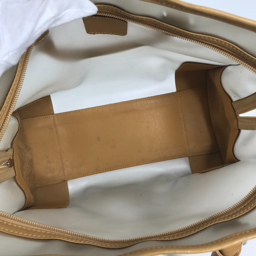 LOEWE 160周年限定 ミニボストンバッグ カバン アマソナ ロゴ ハンドバッグ ビニール/レザー レディース ベージュ - brandshop-reference