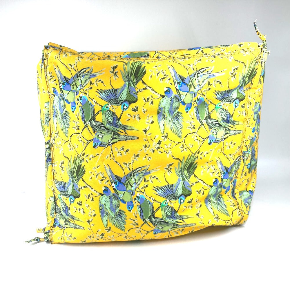 LOEWE Paula's Ibiza Bird Print Big Pillow, Not for Sale, Interior Decor, Novelty Cushion, Canvas, Unisex, Yellow