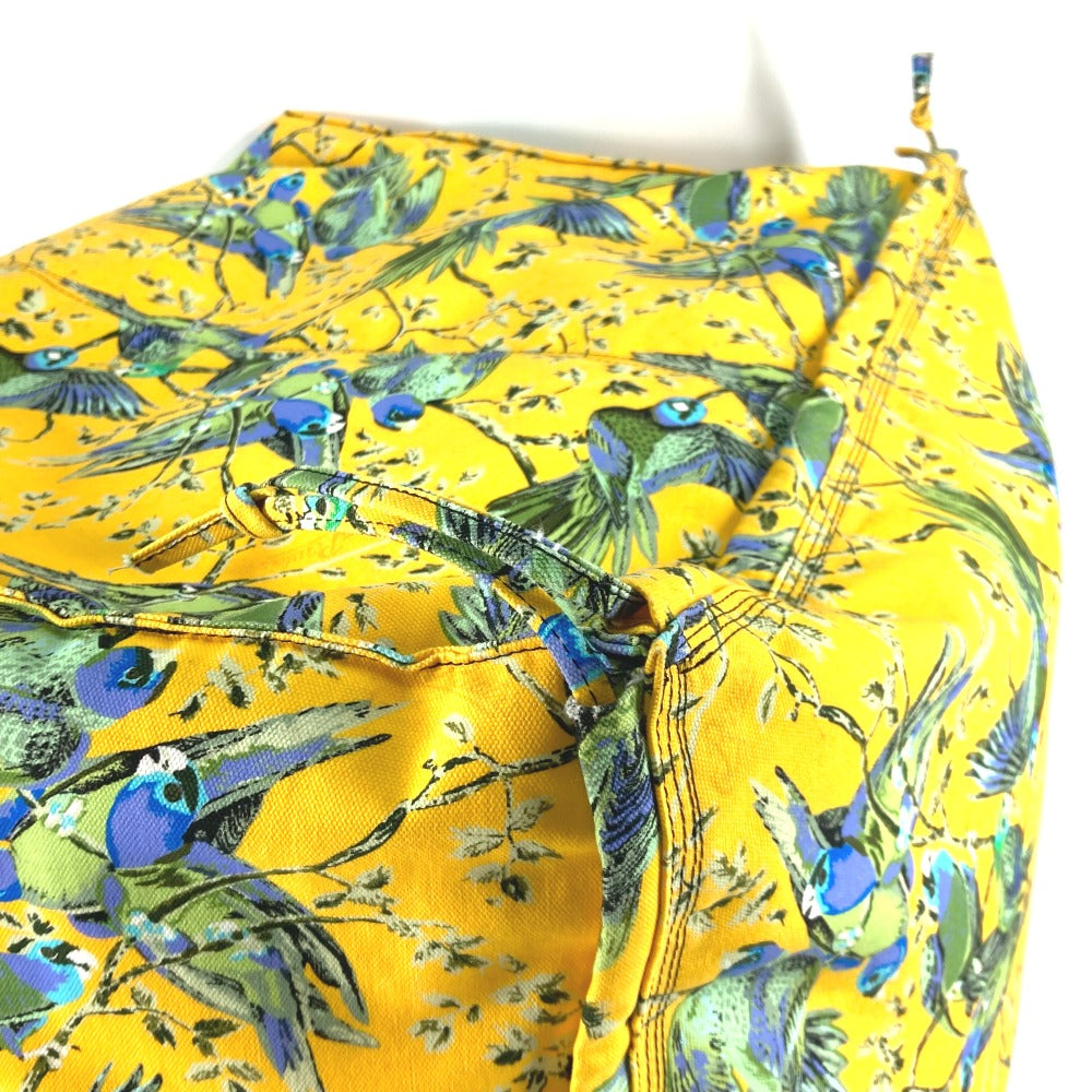 LOEWE Paula's Ibiza Bird Print Big Pillow, Not for Sale, Interior Decor, Novelty Cushion, Canvas, Unisex, Yellow