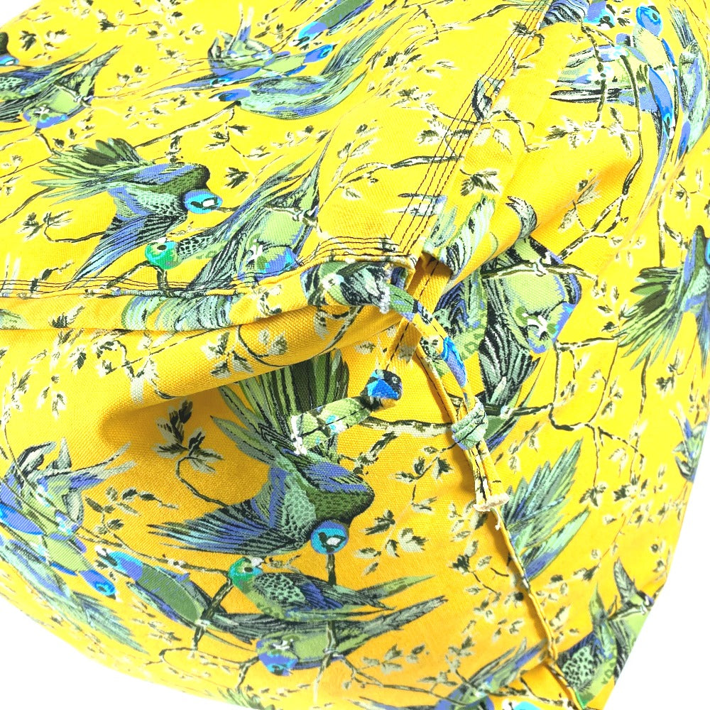 LOEWE Paula's Ibiza Bird Print Big Pillow, Not for Sale, Interior Decor, Novelty Cushion, Canvas, Unisex, Yellow