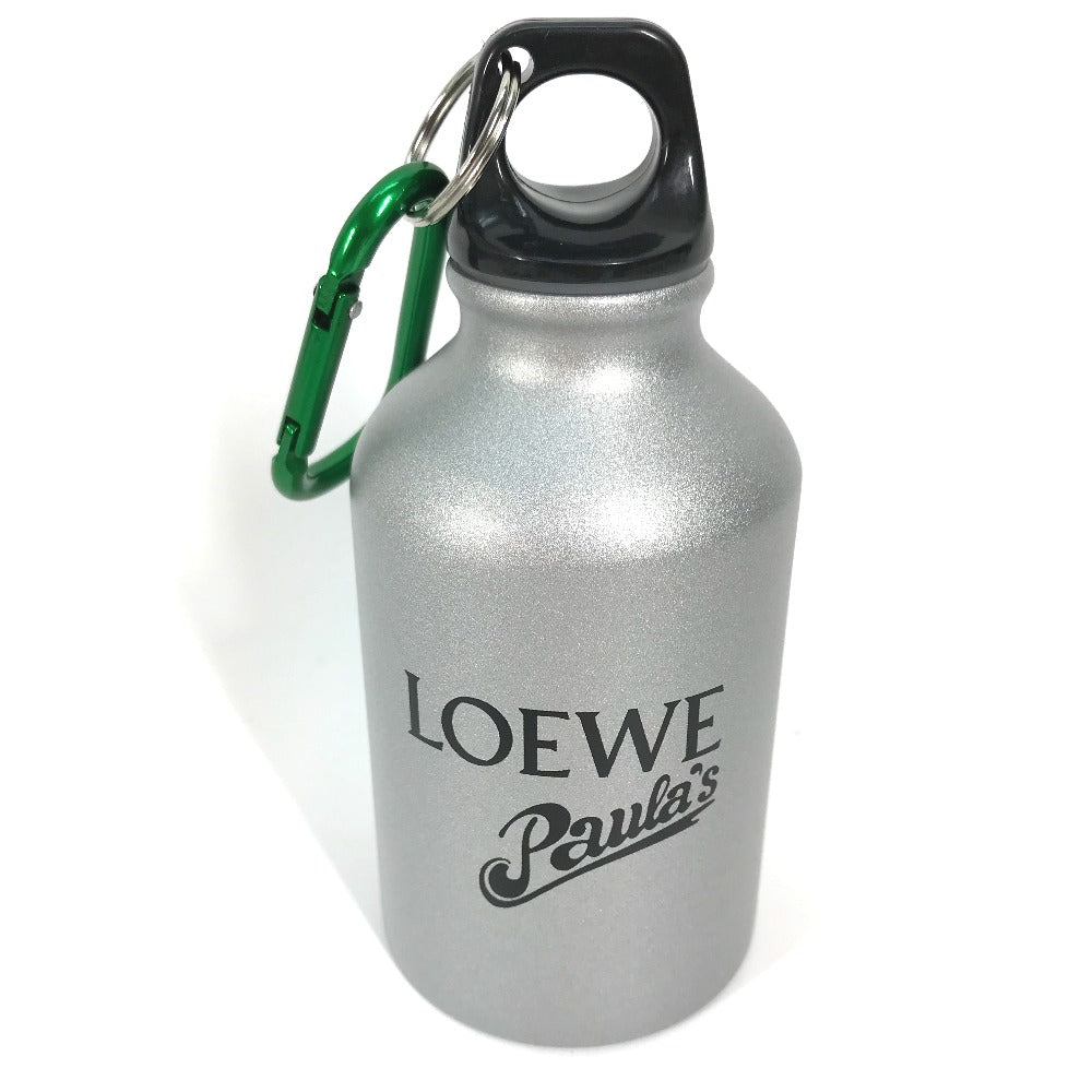 LOEWE 水筒 ウォーターボトル コップ ロゴ Paula´s Ibiza パウラズイビザ ポーチセット カラビナ付き タンブラー ステンレス レディース - brandshop-reference