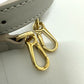 LOEWE Pebble Bucket Bag Mini Shoulder Bag Leather Women's Gray