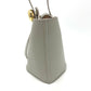 LOEWE Pebble Bucket Bag Mini Shoulder Bag Leather Women's Gray