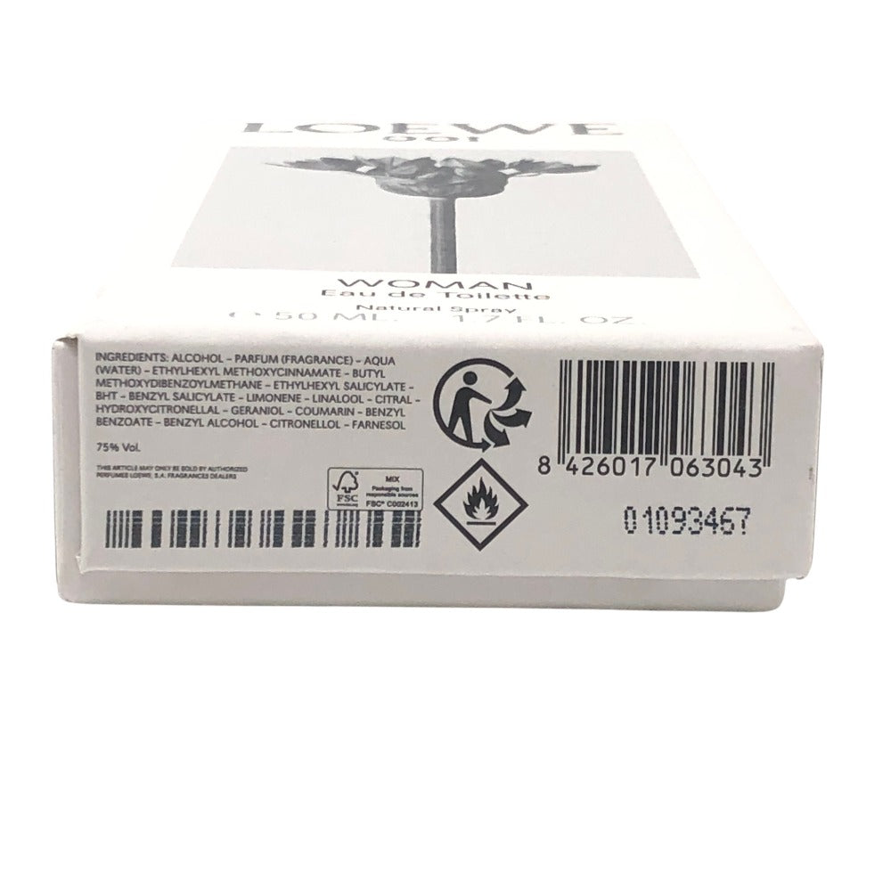 LOEWE 001 Woman Eau de Toilette 50ml Fragrance perfume Used