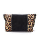 Emilio Pucci Leopard Print Clutch Bag with Studs, Black, Made of Porcelain