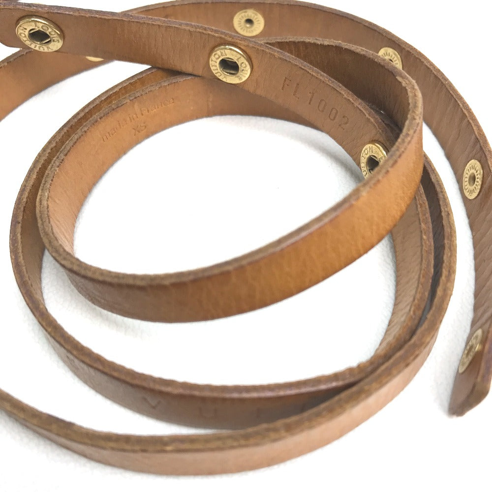 LOUIS VUITTON M51855 Monogram Florentine Pochette, a women's bag, pouch, or waist bag in brown Monogram canvas.