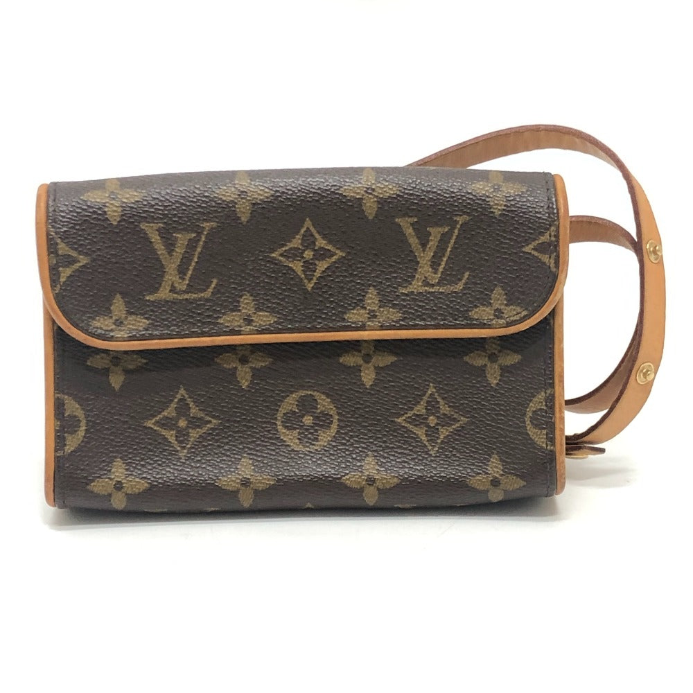 LOUIS VUITTON M51855 ポシェット フロランティーヌ カバン ベルトバッグ ウエストバッグ モノグラムキャンバス レディース ブラウン