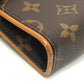 LOUIS VUITTON M51855 ポシェット フロランティーヌ カバン ベルトバッグ ウエストバッグ モノグラムキャンバス レディース ブラウン