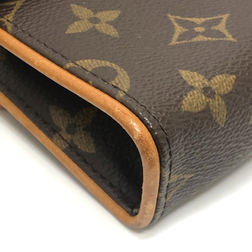 LOUIS VUITTON M51855 ポシェット フロランティーヌ カバン ベルトバッグ ウエストバッグ モノグラムキャンバス レディース ブラウン