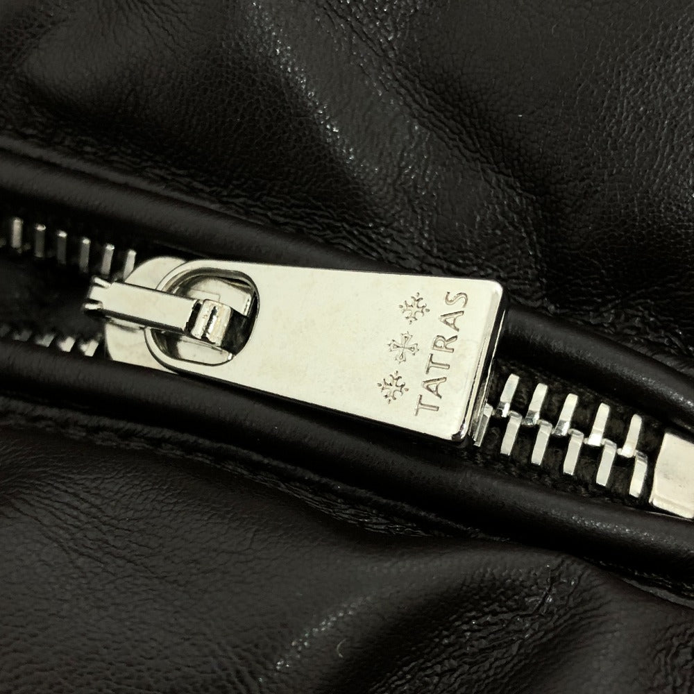 TATRAS MTSE22A4866 ヴィーガンレザー ダウンジャケット ジャケット フード付き ダウンジャケット ポリエステル メンズ ブラウン - brandshop-reference