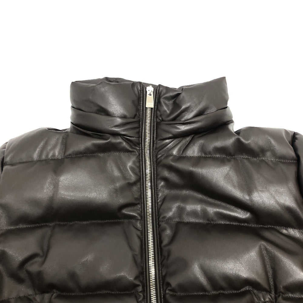 TATRAS MTSE22A4866 ヴィーガンレザー ダウンジャケット ジャケット フード付き ダウンジャケット ポリエステル メンズ ブラウン - brandshop-reference