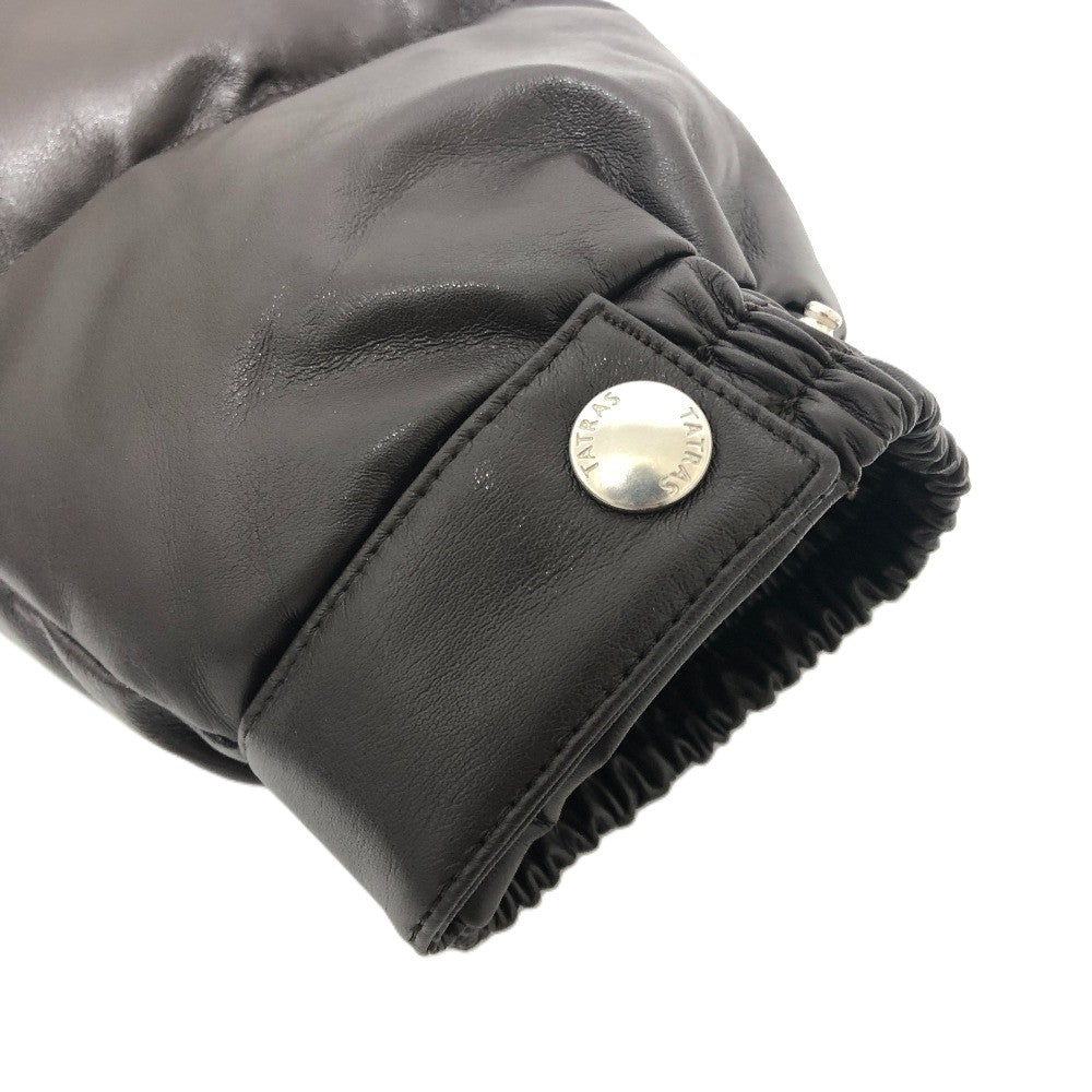 TATRAS MTSE22A4866 ヴィーガンレザー ダウンジャケット ジャケット フード付き ダウンジャケット ポリエステル メンズ ブラウン - brandshop-reference