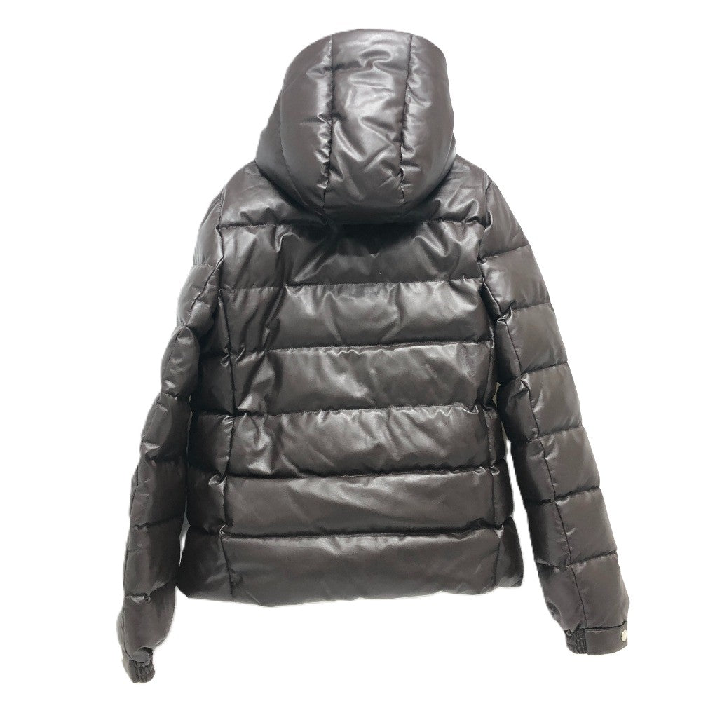 TATRAS MTSE22A4866 ヴィーガンレザー ダウンジャケット ジャケット フード付き ダウンジャケット ポリエステル メンズ ブラウン - brandshop-reference