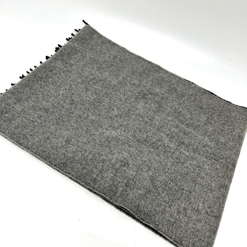 LOUIS VUITTON M75900 Echarpe Monogram Gradient Wool/Cashmere Scarf, Women's, Black
