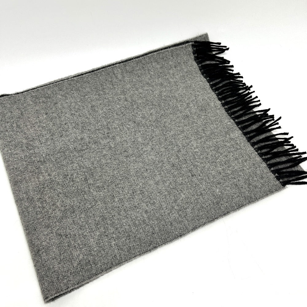 LOUIS VUITTON M75900 Echarpe Monogram Gradient Wool/Cashmere Scarf, Women's, Black