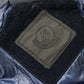 MONCLER TENZAM Men's Navy Wool Hooded Down Jacket