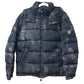 MONCLER 53214 Camouflage MAYA Hooded Down Jacket for Men, Gray