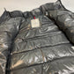 MONCLER 53214 Camouflage MAYA Hooded Down Jacket for Men, Gray