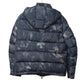 MONCLER 53214 Camouflage MAYA Hooded Down Jacket for Men, Gray